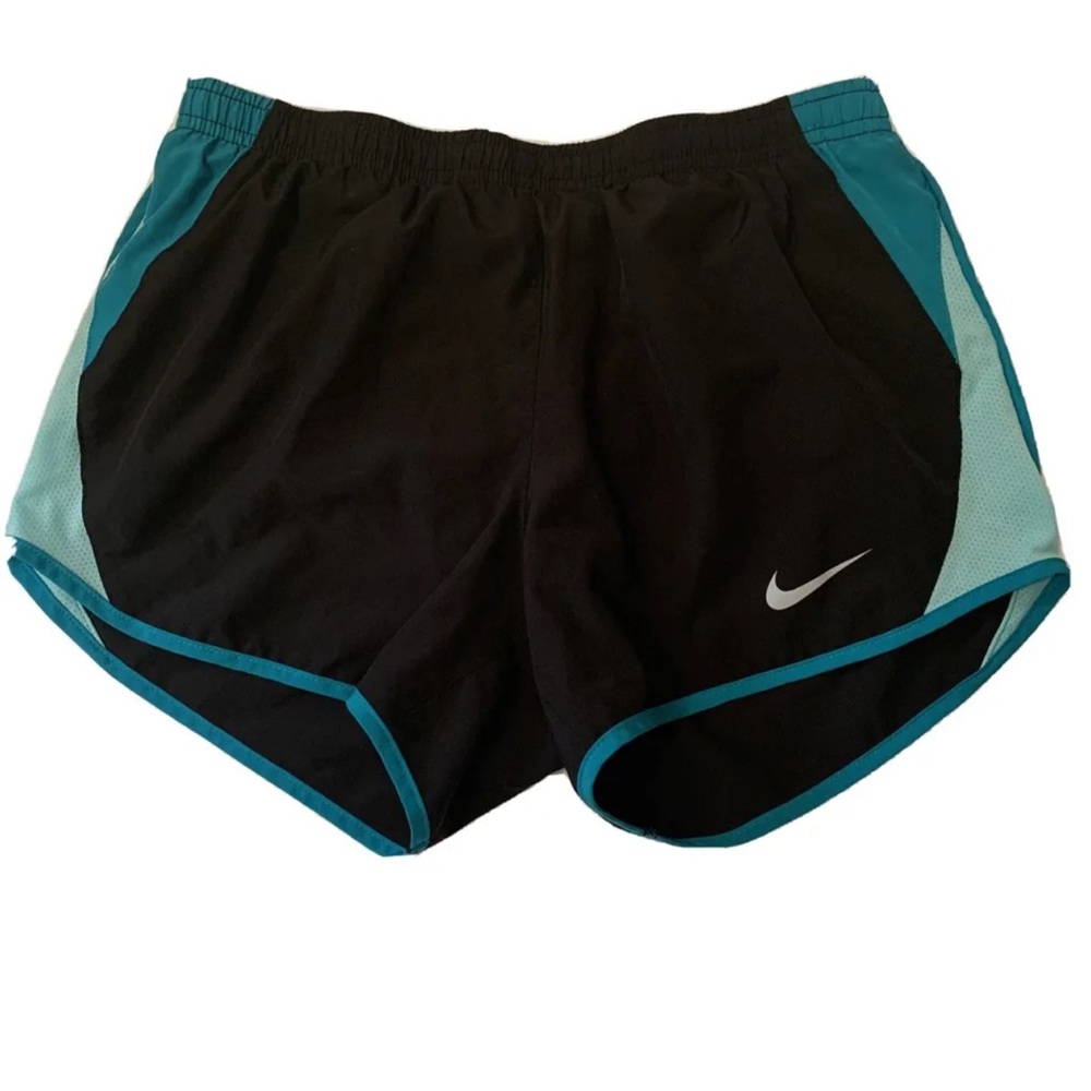 Nike Dri-Fit Women’s Small Black, Blue Elastic Waist Shorts